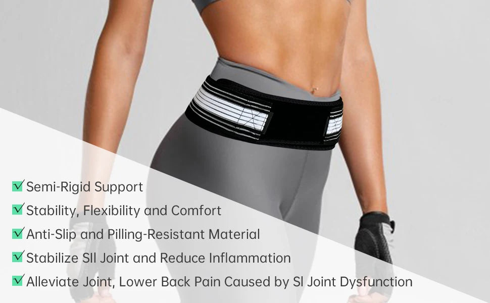 Sacroiliac SI Joint Hip Belt